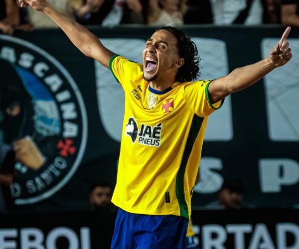 Robertinho, marcou seu primeiro gol para o Vasco na Libertadores de Futebol de Areia - Foto: Victor Kos - @vh_kos / Vasco Beach Soccer