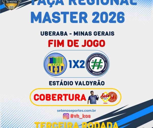 Mogiana supera Santa Fé se aproxima das semifinais do Regional de Master
