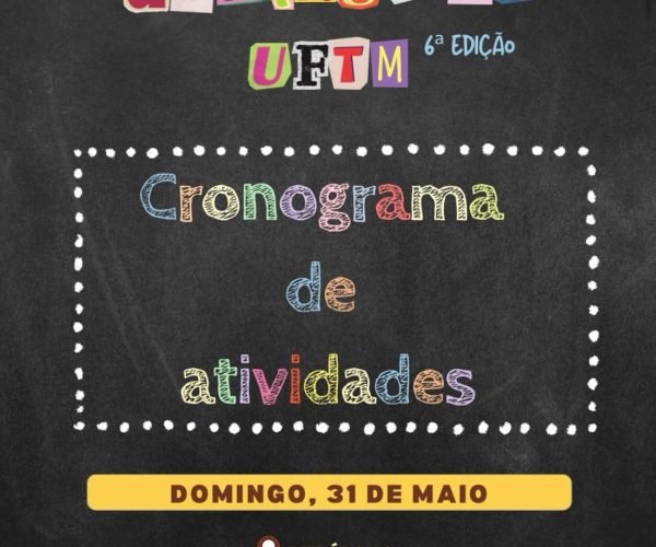 Vem ai a 6ª Edição do Domingo na UFTM