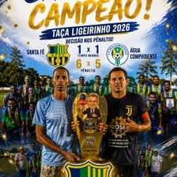 Santa Fé Conquista Taça Mário Lúcio – Ligeirinho de Futebol Máster