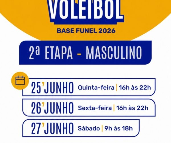 Rodada masculina movimenta o Circuito Uberaba de Voleibol