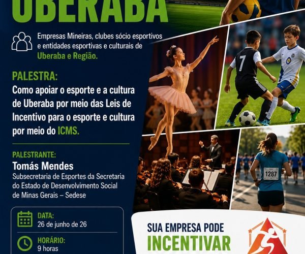 Conecta Incentivo Uberaba apresenta oportunidades de investimento no esporte