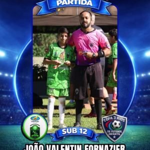 Valentin supera desafios e desponta como promessa do futebol de base em Uberaba