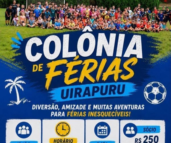 Colônia de Férias no Uirapuru: Diversão, Esporte e Responsabilidade