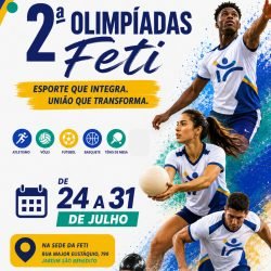 2ª Olimpíadas Feti vai reunir cerca de mil jovens em uma semana de esporte, integração e cidadania