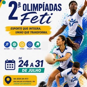 2ª Olimpíadas Feti vai reunir cerca de mil jovens em uma semana de esporte, integração e cidadania
