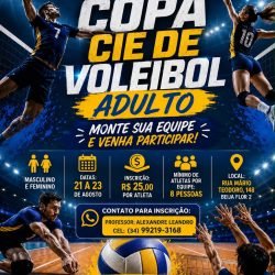 Copa CIE de Voleibol Adulto terá dois jogos simultâneos em Uberaba