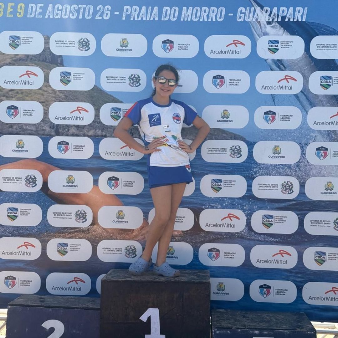 Mariana Melo Borges é destaque na 13ª Copa Brasil de Águas Abertas