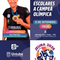 Jeura 2026 abre oficialmente nesta quarta-feira com presença da campeã olímpica Ana Patrícia