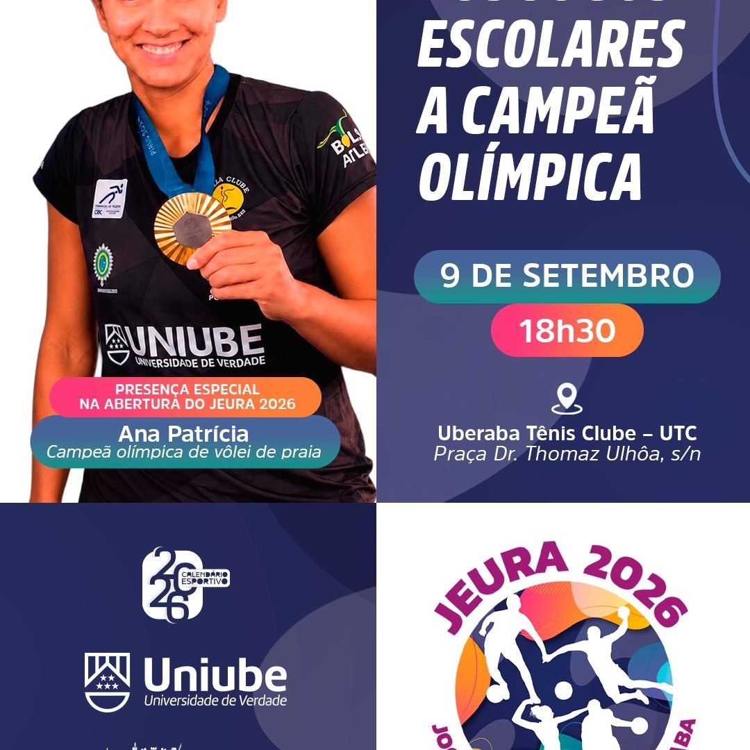 Jeura 2026 abre oficialmente nesta quarta-feira com presença da campeã olímpica Ana Patrícia