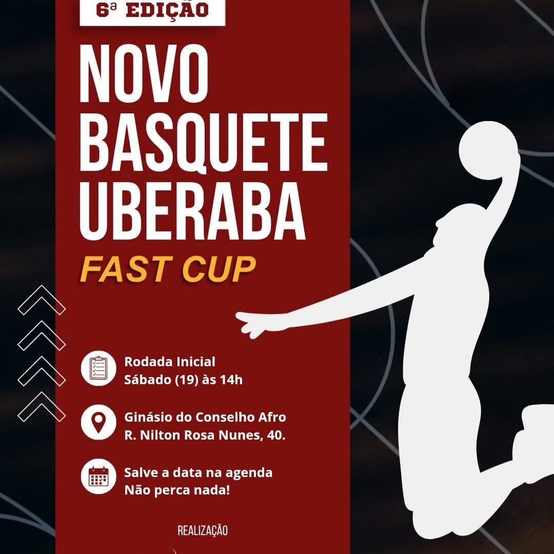 NBU/FAST CUP chega à 6ª edição com 110 atletas e homenageia Oscar Schmidt em Uberaba