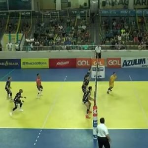 Monte Carmelo conquista grande vitóreia diante do Araguari pelas quartas de final da Superliga Masculina B - Foto: Reprodução/Canal Vôlei Brasil