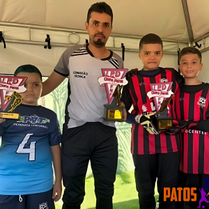 Campeões da Copa Petiz da Liga Patense em 2024 - Foto: agesporte.com.br