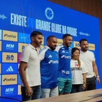 Atacante Wanderson é apresentado no Cruzeiro  - Foto: Rapha Nobre/O TEMPO Sports