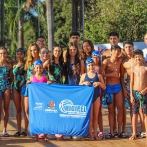 Equipe Funel de Natação  obteve grande sucesso na temporada 2024 - Foto: Divulgação Funel e Federação Mineira de Natação