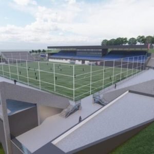 Futura Arena Betim poderá comportar até 10 mil torcedores - Fotp: Betim Futebol/Divulgação