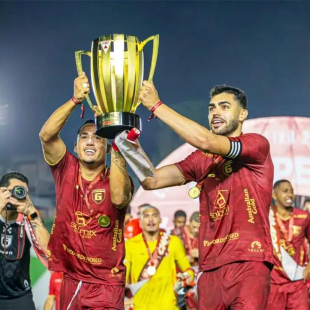 Guarani campeão mineiro sob Uberaba - Foto Divulgação.