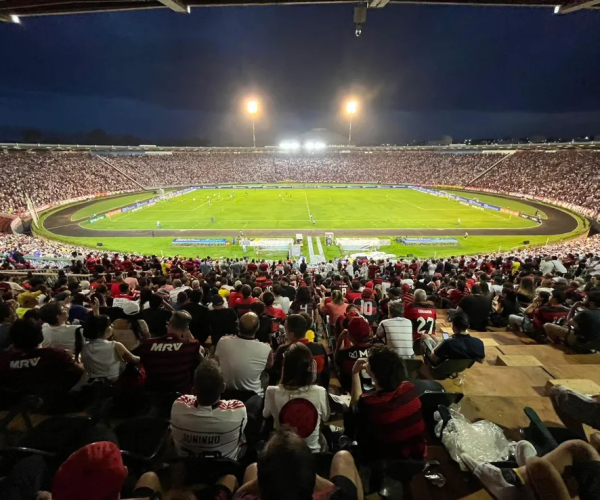 Parque do Sabiá: América-MG x Flamengo — Foto: Filipe Ferreira / ge

