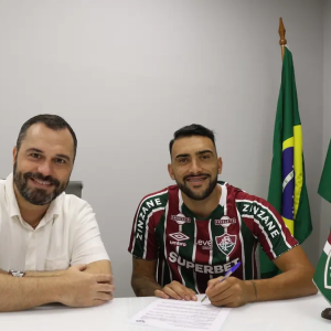 Freytes se apresenta ao Fluminense (foto: Marcelo Gonçalves/FFC)