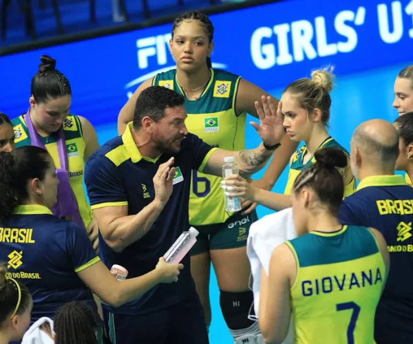 Brasil x Taipé Chinesa, pelo Mundial de vôlei feminino sub-19 (Foto: volleyballworld)