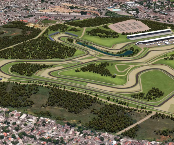 Projeto de Autódromo em Guaratiba, na Zona Oeste do Rio de Janeiro (Foto: Reprodução/Câmara do Rio de Janeiro)