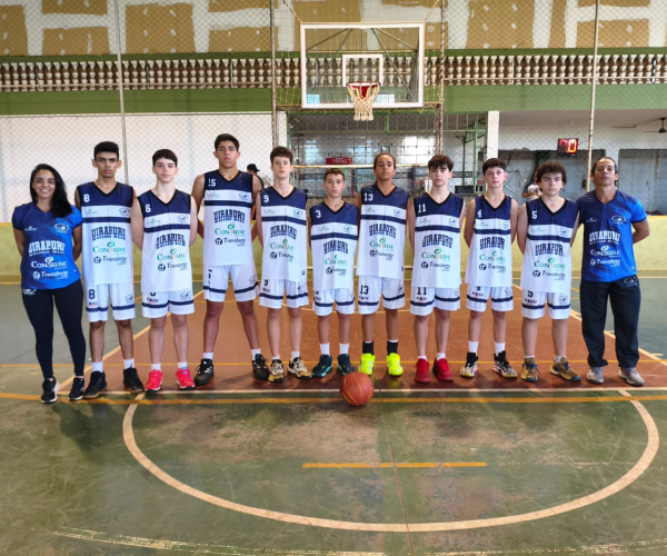 Equipe de Basquete do Uirapuru - Sub14 - Copa Revelar 2025 - Foto: Camilinha