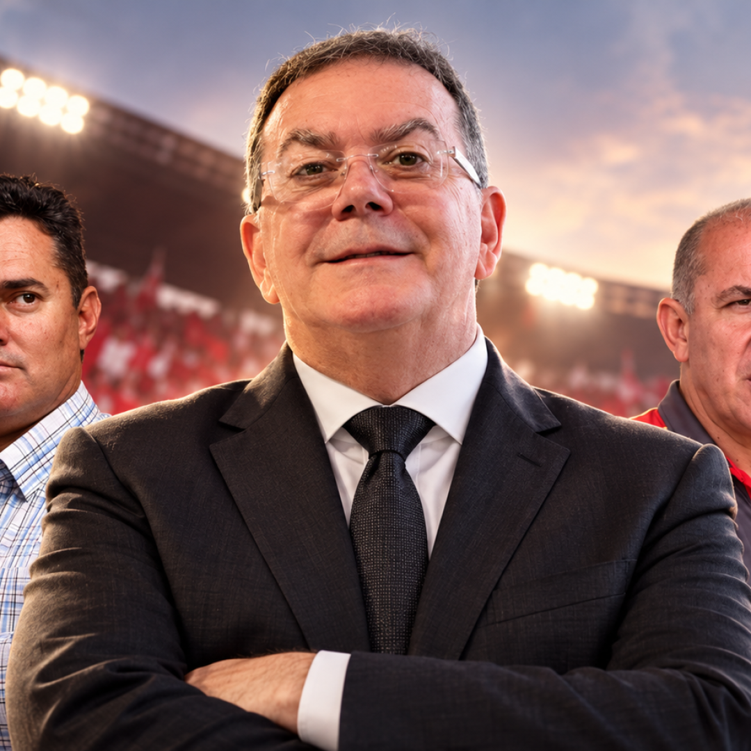 Públio mantém interesse na SAF do Uberaba após contraproposta da diretoria. Arte: Sete nos Esportes.