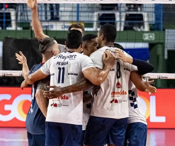 Suzano supera Praia Clube pela Superliga Masculina A de Vôlei -  Foto: Bruno Cunha/Praia Clube