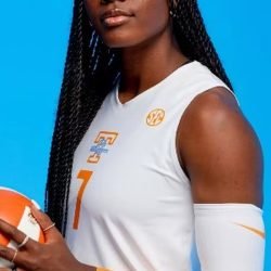A norte americana Morgahn Fingall, é mais um refoerço do Praia Clube para a equipe de Vôlei Feminino - Foto: USA Volleyball