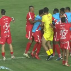 Vitória por 3 a 0 diante do Mamoré assegura Uberaba no Módulo 2 da próxima temporada - Foto: FMF/Reprodução