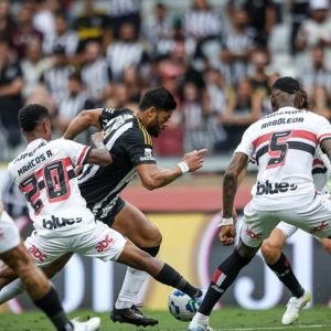 Com o empate em 0 a 0  diante do São Paulo o Atlético ainda não conseguiu vencer no Brasileiro - Foto: Pedro Souza