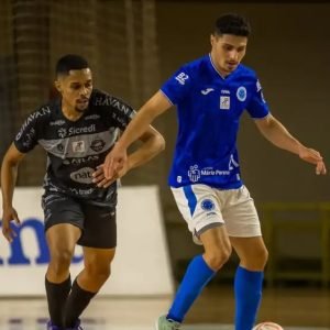 A equipe do Cruzeiro não vem atuando bem na Liga Nacional de Futsal - Foto: André Araújo/Cruzeiro Futsal