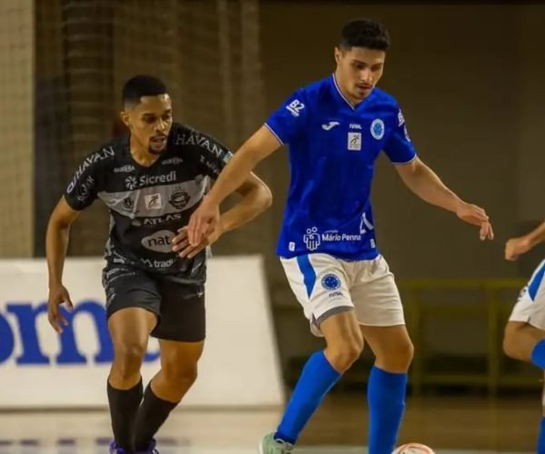 A equipe do Cruzeiro não vem atuando bem na Liga Nacional de Futsal - Foto: André Araújo/Cruzeiro Futsal