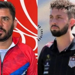 Bruno Barros (esq) e Vítor Bill, novos treinadores de Valério e Patrocinense - Fotos: Instagram/valeriodocees - Instagram/capatrocinense