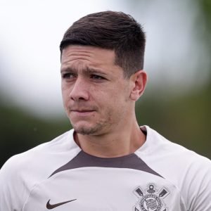 Rodrigo Garro durante treino do Corinthians (Foto: Rodrigo Coca/Agência Corinthians)