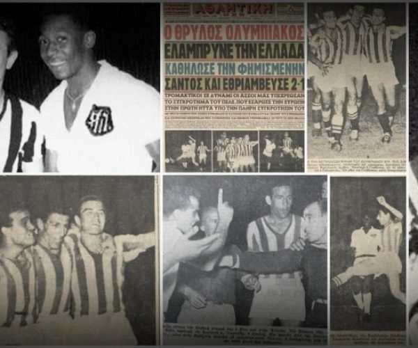 Santos de Pelé Encanta a Europa e Entra para o Hino do Olympiacos Após Duelo Histórico em 1961