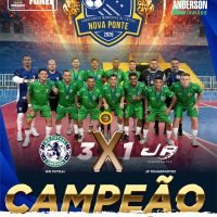 Leão conquista título inédito no Municipal de Futsal 2026 em Nova Ponte