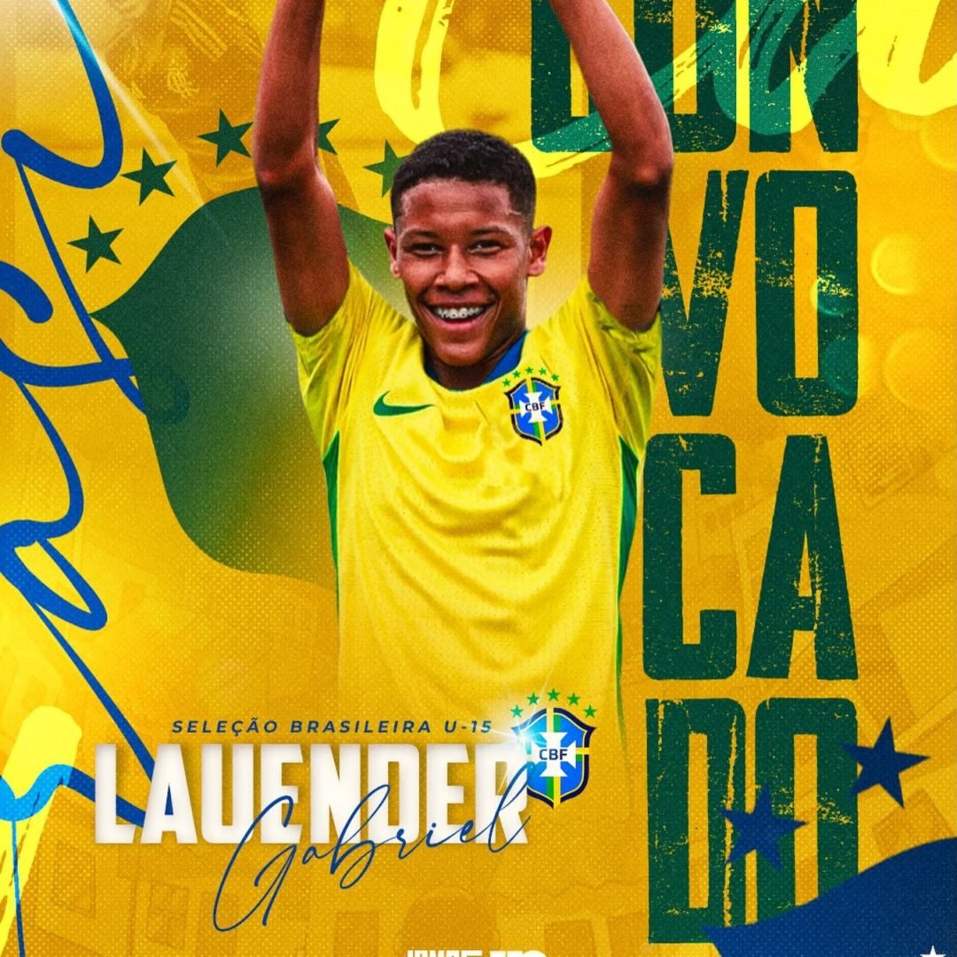 Lauender Gabriel: de Uberaba ao Flamengo e à Seleção Sub-15, a ascensão de um lateral promissor