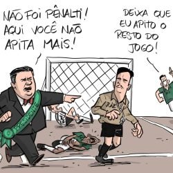 Presidente da Caldense que expulsou o juiz!