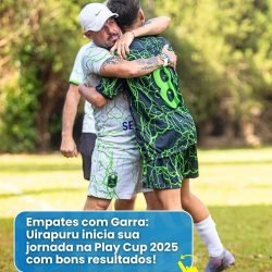 Uirapuru Iate Clube inicia a Uberaba Play Cup 2025 com empates equilibrados nas categoras Sub-11 e Sub-13