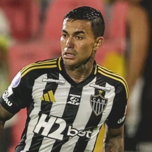 Atacante Dudu poderá ficar seis jogos sem atuar pelo Atlético - Foto: Pedro Souza/Atlético
