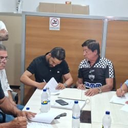 Empresário radicado nos Estados Unidos está em Araxá para dar os primeiros passos como novo CEO da SAF - Foto: Caio césar Aureliano - Na Batida do Esporte