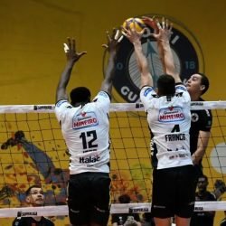 Praia Clube conquista grande vitória diante de Guarulhos p-ela Superliga Masculina de Vôlei - Foto: Alan Morici
