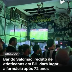 Despedida do Tradicional Bar do Salomão Marca Mudanças no Bairro Serra, em Belo Horizonte