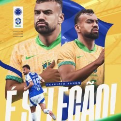 Fabrício Bruno é convocado por Ancelotti e representa o Cruzeiro na Seleção Brasileira