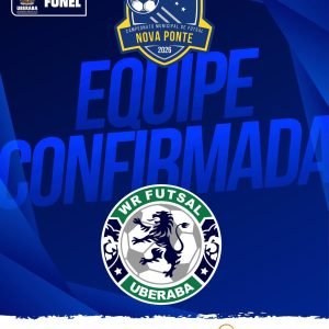 WR Futsal Uberaba confirma presença no  Campeonato Municipal de Futsal de Nova Ponte 2026