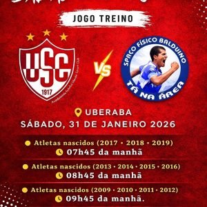 Uberaba SC promove jogos-treinos da base neste sábado visando a temporada 2026