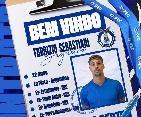 Pombal anuncia Fabrizio Sebastiani como novo reforço para a defesa em 2026