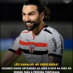 Uberlândia mira experiente Léo Gamalho para reforçar ataque e buscar protagonismo