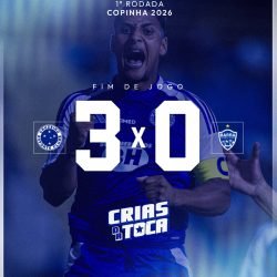 O Cruzeiro conquistou sua primeira vitória na Copinha - Foto: Reinier Moura